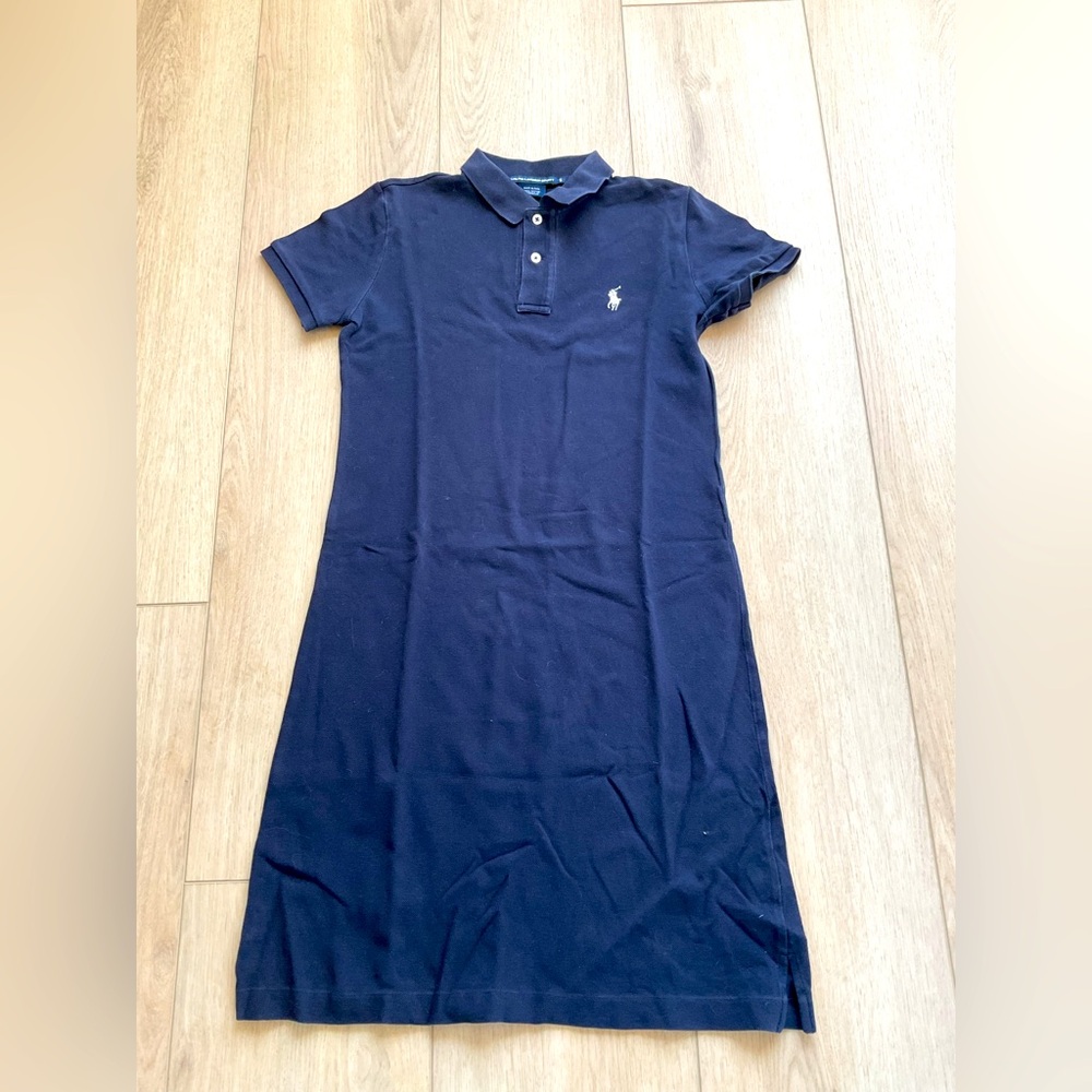 Ralph Lauren Navy Blue Polo Dress